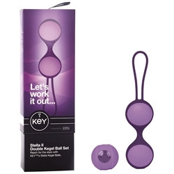 KEY by JOPEN Mini Stella II - Lavender Medical Gear, Benwa Balls, Kegel Balls