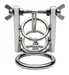 Stainless Steel Urethral Spreader CBT Chastity Cage - AE469