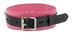 Strict Leather Deluxe Locking Collar - Pink and Black - SL215