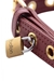 Strict Leather Luxury Burgundy Locking Collar - AE798-Collar
