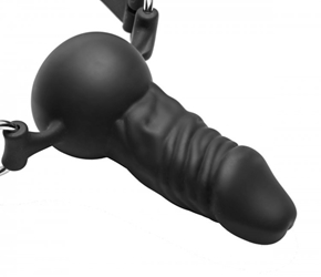 Suppressor Silicone Face Banger Gag Mouth Gags, Silicone Toys