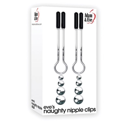 A&E Eves Naughty Nipple Clips Nipple Clamps, Nipple Clips