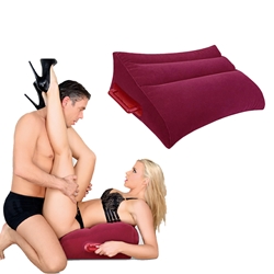 A&E Inflatable Position Pillow Sex Aide, Position Pillow