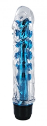 Shimmer Core Metallic Vibe - Blue Vibrating Sex Toys