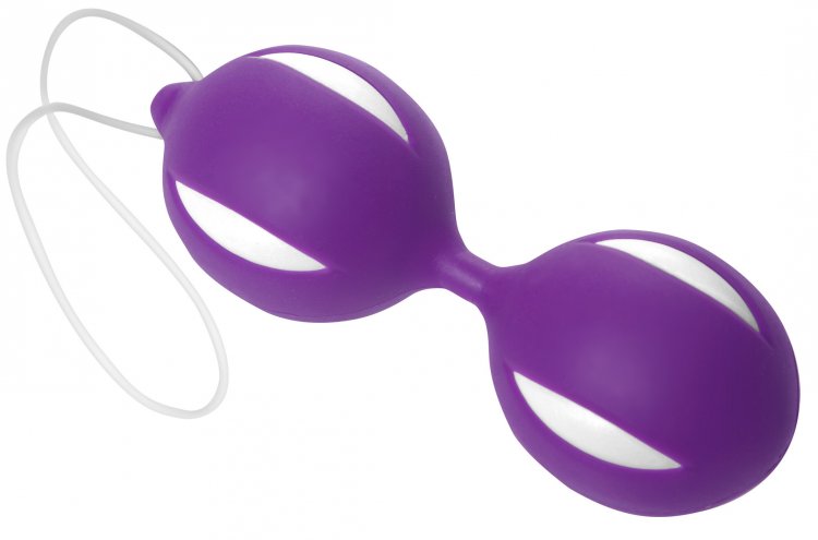 Essensual Silicone Kegel Balls - Purple Anal Toys, Benwa Balls, Silicone Anal Toys, Silicone Toys, Kegel Balls