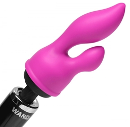 Euphoria G-Spot and Clit Stimulating Silicone Wand Massager Attachment Silicone Toys, Wand Massager Attachments, Standard Wand Massagers and Attachments, G Spot Vibrators