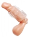 Clear Sensations Vibrating Textured Erection Sleeve - AE452