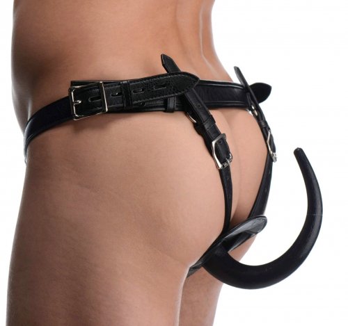 Ass Holster Anal Plug Harness Bondage Gear, Clothing and Lingerie, Strap-Ons and Harnesses, Mens Clothing