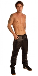 Mens Leather Pants- 34 Inch Waist Clothing and Lingerie, Mens Clothing