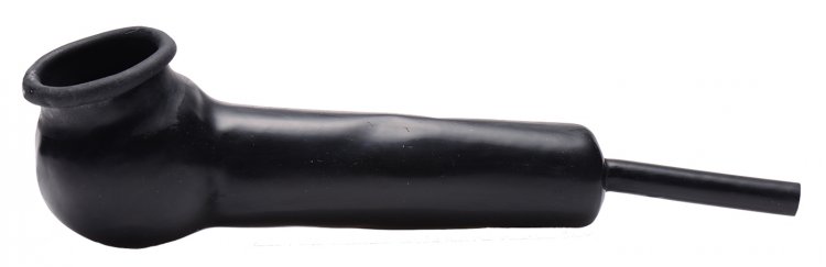 Rubber Penis Piss Sheath Cock and Ball Torment, Rubber Penis Piss Sheath