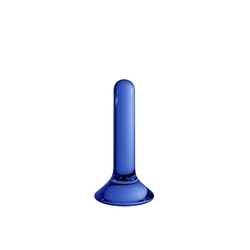 Chrystalino Pin Blue Plug Glass toys, Dildos, Wands, anal toys