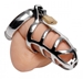 Detained Stainless Steel Chastity Cage - SL101