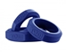 Tom of Finland 3 Piece Silicone Cock Ring Set - Blue - TF3015