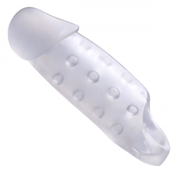 Tom of Finland Clear Smooth Cock Enhancer Enlargement Gear, Penis Extenders and Sheaths