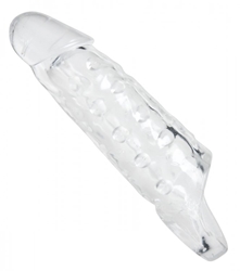 Tom of Finland Clear Realistic Cock Enhancer Enlargement Gear, Penis Extenders and Sheaths
