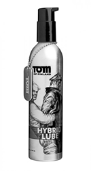 Tom of Finland Hybrid Lube- 8 oz Personal Lubricants, Anal Lube, Silicone Based Lube, Water Based Lube