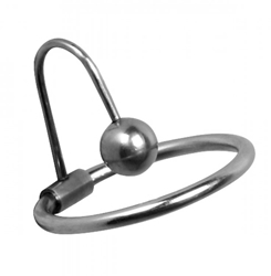 Halo Urethral Plug With Glans Ring Cock and Ball Torment, Urethral Inserts