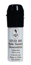 Stud 100 Male Genital Desensitizer Herbals, Erectile Enhancement Supplements, Numbing Supplements and Sprays